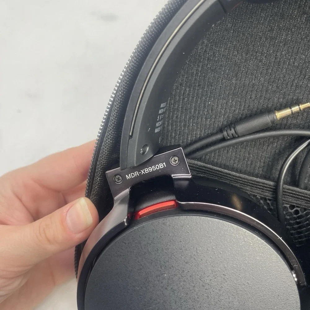 SONY MDR-XB950BT Bass Boost Bluetooth Wireless Headphones Over-Ear Tested Works